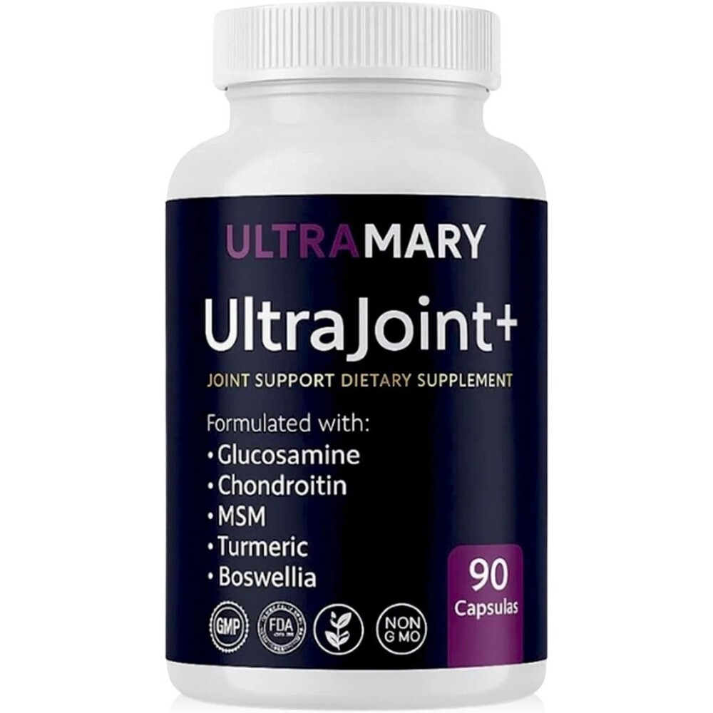 Glucosamine Chondroitin MSM and Turmeric Joint Support Supplement - 90 capsules